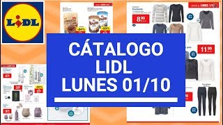 CATALOGO LIDL 01/10 - YouTube