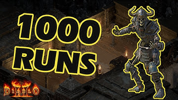 Loot Highlights From 1000 Pindleskin Runs in D2R