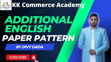 #fybcom #sppu  Semester 2 |Additional English| 2019 CBCS Pattern | #paper_pattern  #kkca #divy_dada