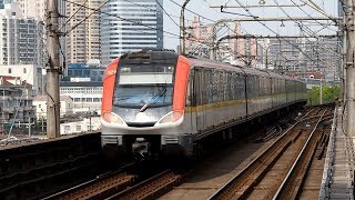 2019/04/13 【上海地下鉄】 3号線 03A01型 0321編成 宝山路駅 | Shanghai Metro Line 3: 03A01 Series #0321