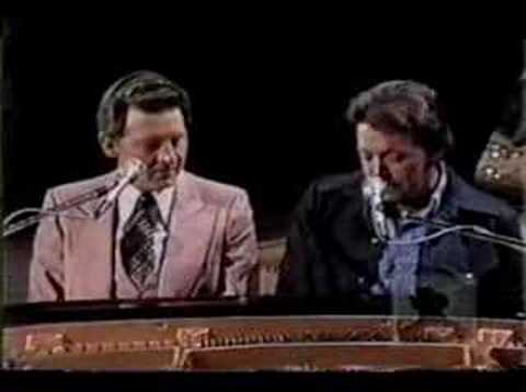 Jerry Lee Lewis, Mickey Gilley and Carl Perkins Singing.