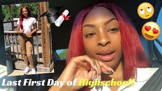 VLOG: Last First Day of HighSchool 😛 2018 || Jewel Pray