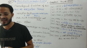 PLC :: LECTURE 2 :: GRAND HISTORY OF PLC :: By YUSUF SIR :: POLYTECHNIC STUDY :: 5th SEM BATCH ::