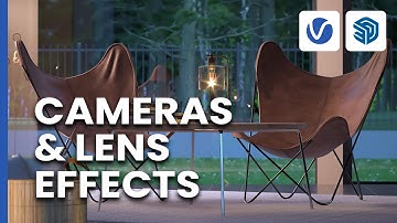 Working with camera settings and lens effects in V-Ray for SketchUp