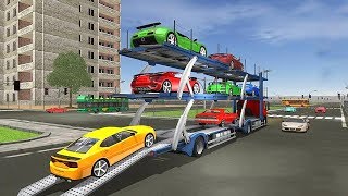 Car Transporter Truck Simulator 2019 - Multi Transport Trailer Driving - Android Gameplay [HD] screenshot 5