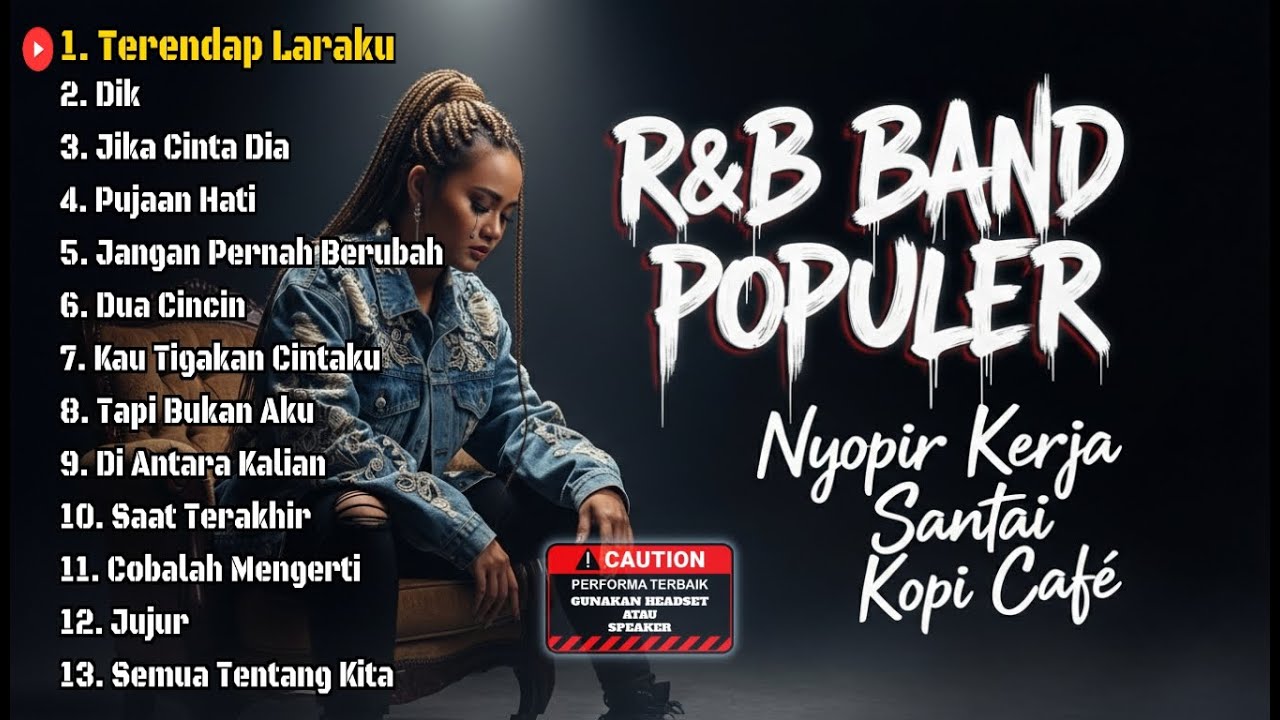 R&B BAND POPULER - Nyopir Kerja Santai Kopi Café (Terendap Laraku)