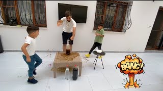 Eymen Ve Enhar Ile Cola Mentos Deneyi Part 4Hepsi Çok Iyi Oldu Biri Hariç Bakalım Hangisi