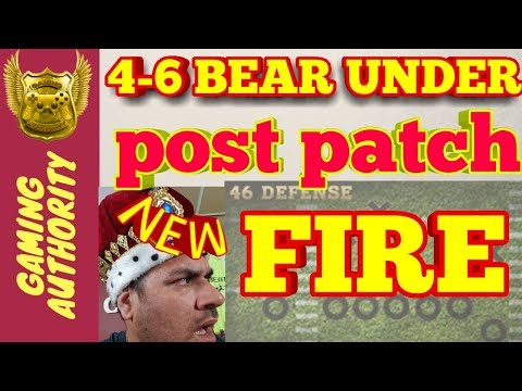 MADDEN 19 4-6 BEAR UNDER POST PATCH BLITZ 🔥 FIRE Best BLITZ AGAINST A BLOCKED RB🔥 WATCH THIS  KOB