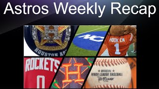 LGM Astros Weekly Recap 6/27/24- 8PM