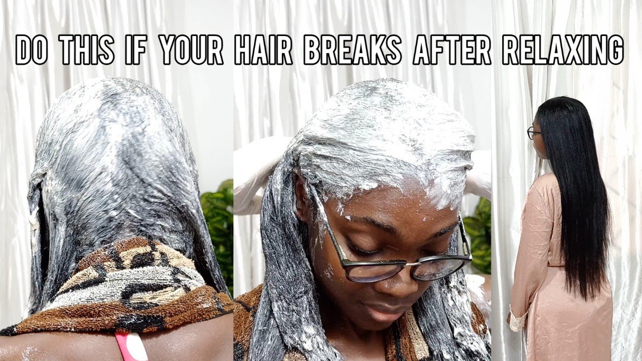 HOW TO KEEP YOUR HAIR LONG AND HEALTHY AFTER RELAXING // MY SECRET TIPS // RELAXER DAY ROUTINE
