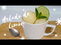 Helado de limón SIN MAQUINA | con Yus