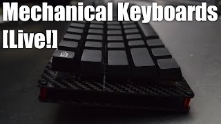 Mechanical Keyboards Live! - Build a Carbon Fiber keyboard the LJD61up