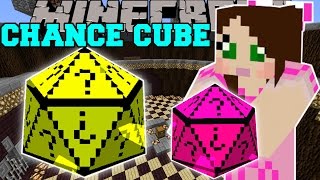 Minecraft: CHANCE CUBES! (THE NEW LUCKY BLOCK?!) Mod Showcase