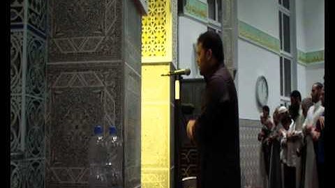 الشيخ عصام الرباعي مسجد المهاجرين بون تلاوة راءعة