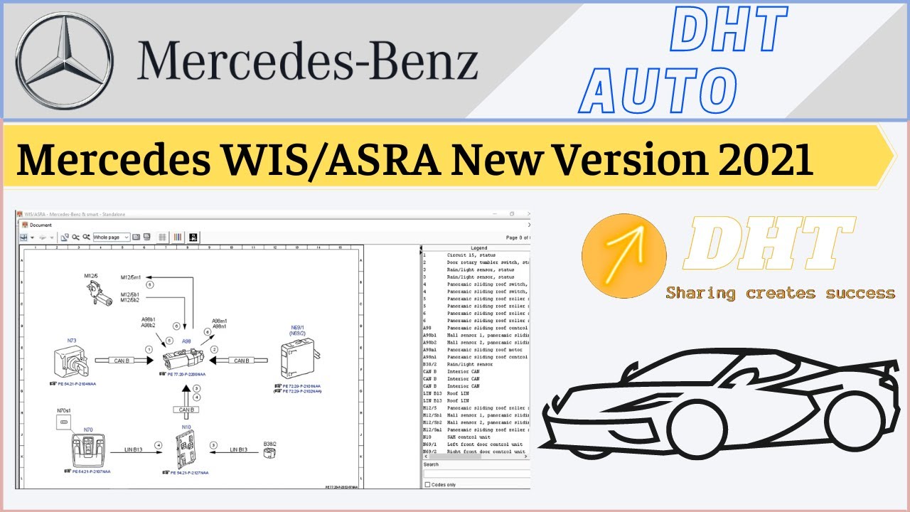 Mercedes WIS/ASRA New Version 2021 | dhtauto.com - YouTube