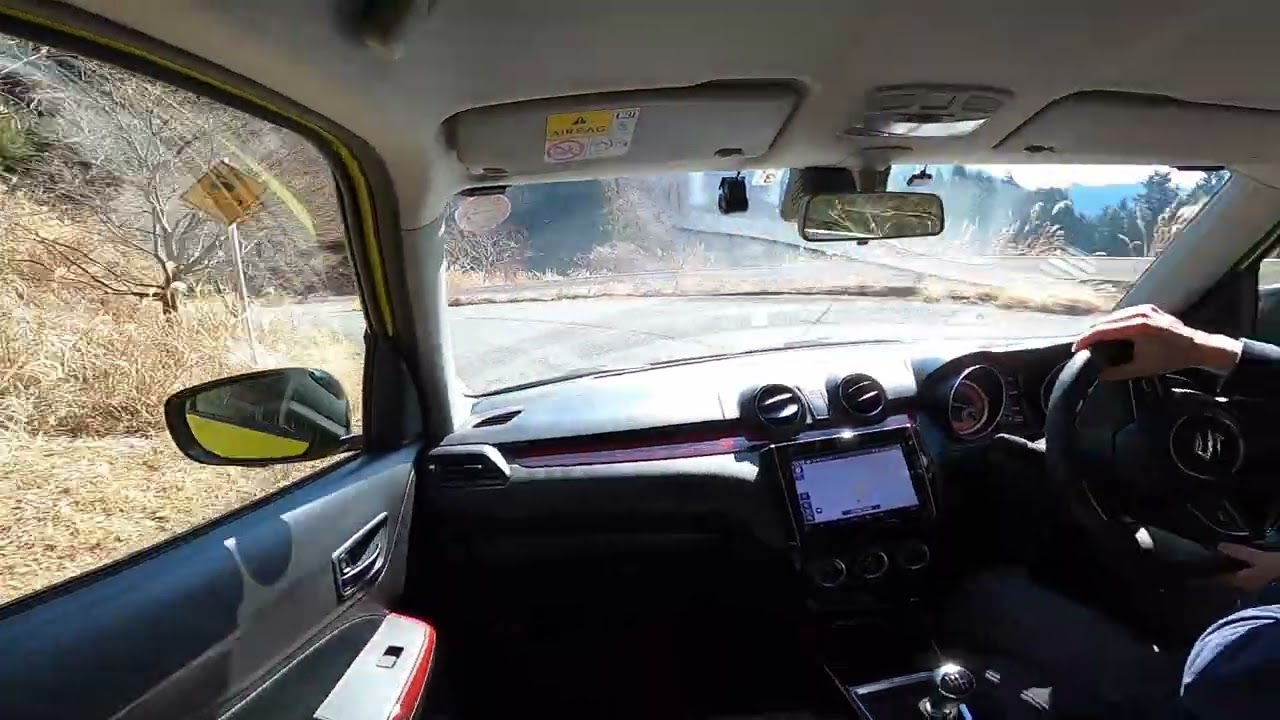 【Swift Sport ZC33S】 上小坂四ツ家妙義線下り