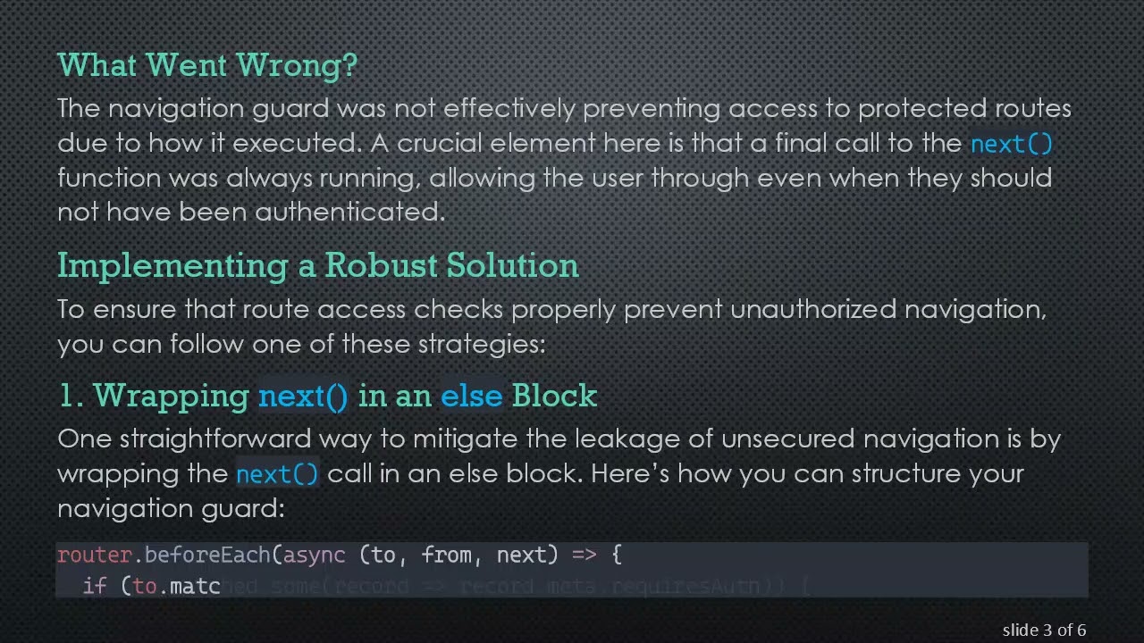 Is Vue Router Secure? Unpacking Authentication and Navigation Guards
