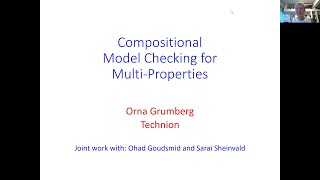 HYPER 2021: Orna Grumberg on Compositional Model Checking for Multi-Properties