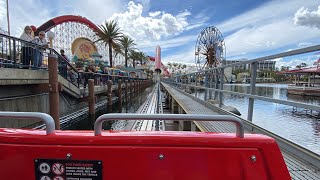 Incredicoaster Full Ride 1080p POV Disney California Adventure 2023