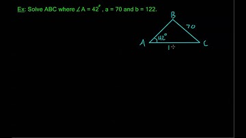 6.5.3 - SSA Triangles (Ambiguous Case)