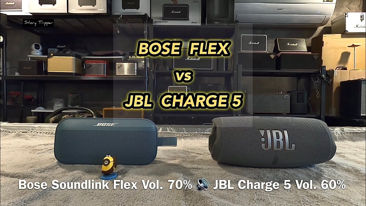 Bose Soundlink Flex vs JBL Charge 5 - YouTube