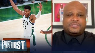I still like Milwaukee in 7, but Bucks have to show up — Antoine Walker | NBA | FIRST THINGS FIRST