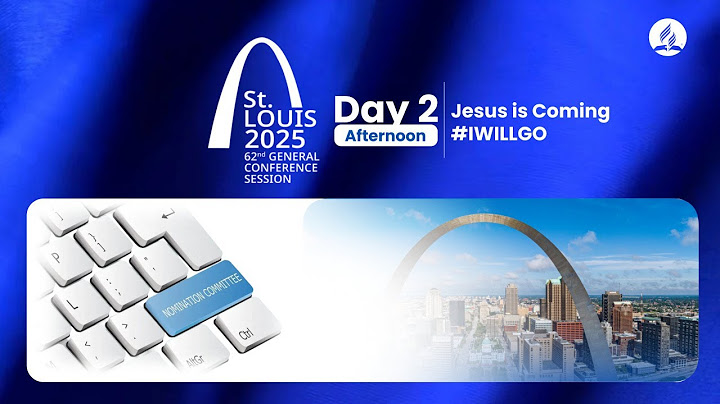 📍 LIVE | Hari ke-2 // Sore – Sidang Umum ke-62 Gereja Masehi Advent Hari Ketujuh | #gcsession