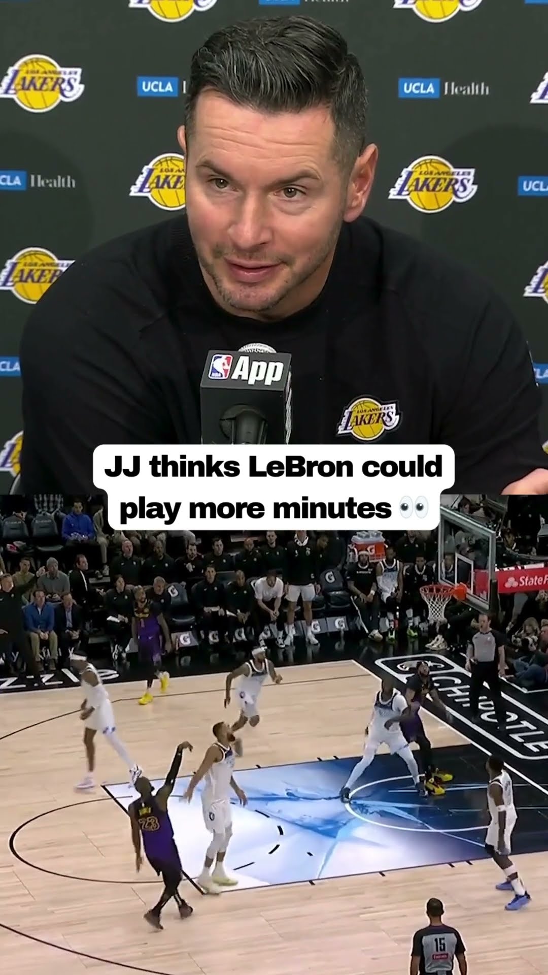Does JJ Redick want MORE from LeBron? ?
