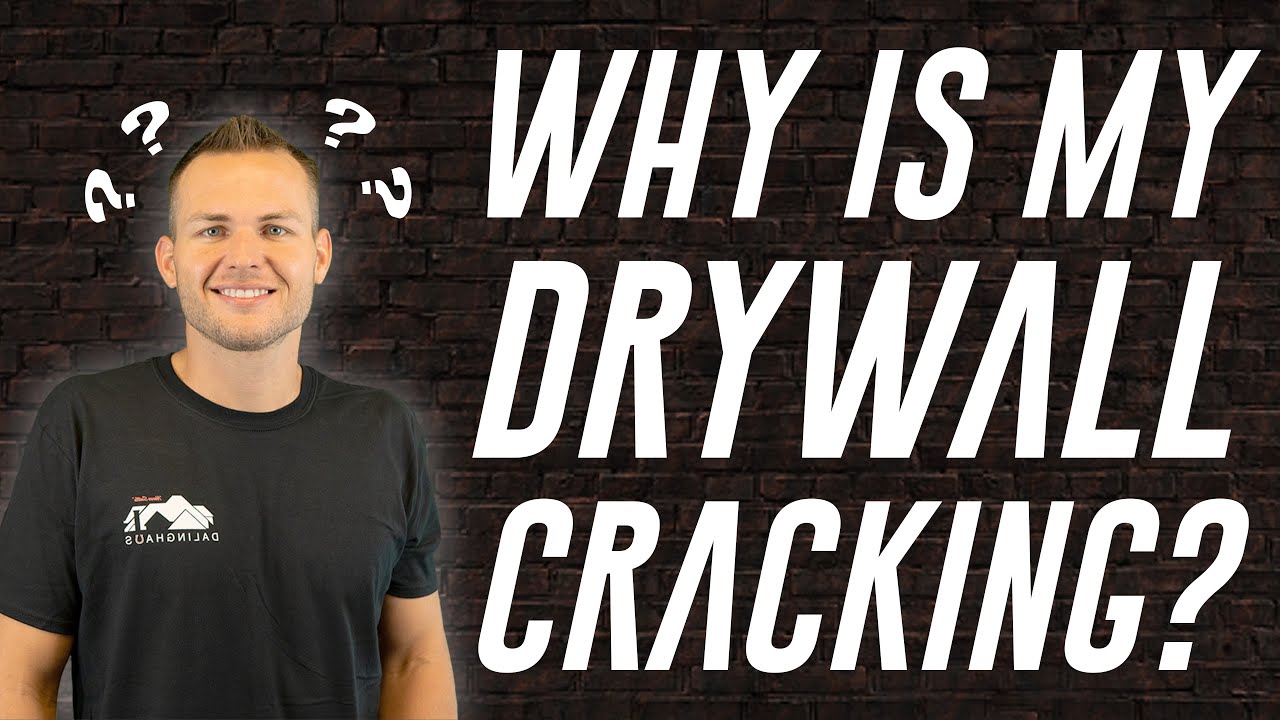 Why Is My Drywall Cracking And How Do I Fix It? YouTube