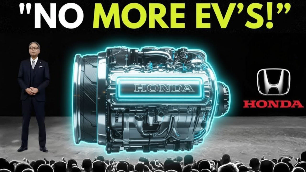 Honda CEO: This NEW Engine Will Destroy The Entire EV Industry! - YouTube