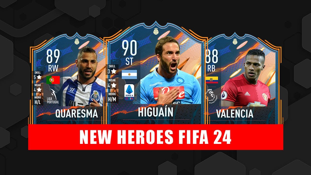 All EA Sports FC 24 Heroes list