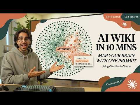 How to Build a SELF-HOSTED AI WIKI in 10 Minutes with Obsidian + Claude