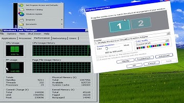 Windows XP with 16 colors