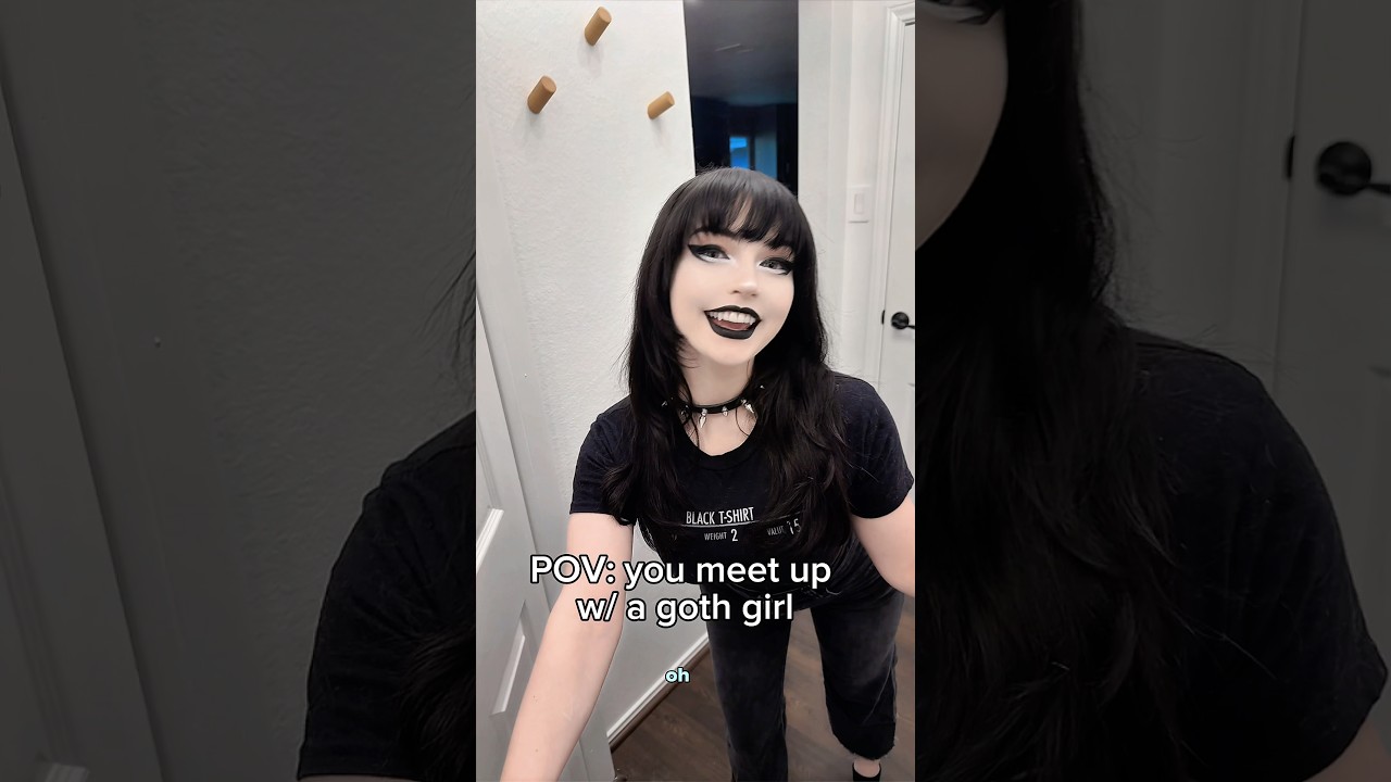 Would you go on another date? #goth #gothgirl #funny #humor #jokes #comedy