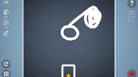 Check out how I solved level 24 in Brain It On! #BrainItOn