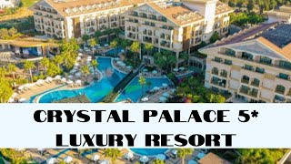 Crystal Palace Luxury Resort & Spa - Side, Turkey 🇹🇷 | Room tour | Spa | Beach | Cinema | Pools