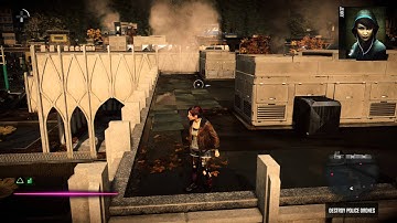 Infamous: First Light - Surveilance Blackout: Locate & Destroy Drones, Chopper Rooftop Fight PS4