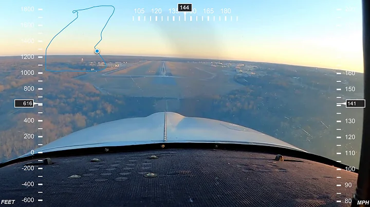 Low approach over Robins Air Force Base in a Grumm...