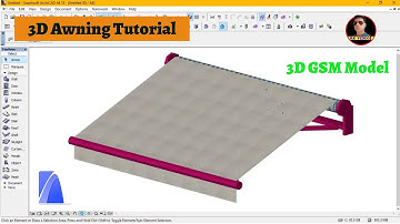| Archicad Tutorial | - | 3D  Awning Tutorial in Less Time  | 3D Tutorial |