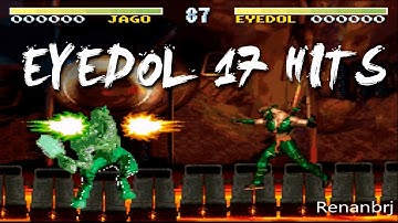 Eyedol 17 hits Killer Combo - KI SNES