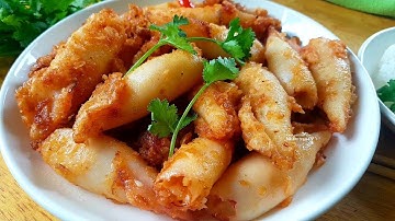 MỰC CHIÊN NƯỚC MẮM cách làm ngon, mực thơm giòn đậm vị dễ nấu |Nhamtran FV