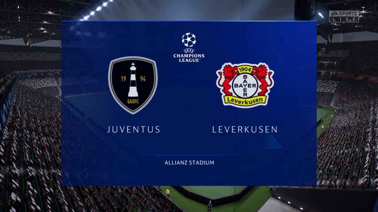 Juventus vs Bayer Leverkusen UEFA Champions League 2019/20 Fase de