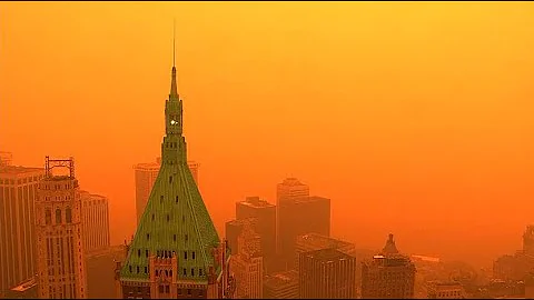 LIVE: NYC covered in smoke from Canadian wildfire