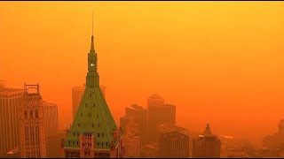LIVE: NYC covered in smoke from Canadian wildfire