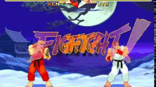 Street Fighter Alpha 2 (Arcade) Ken Playthrough