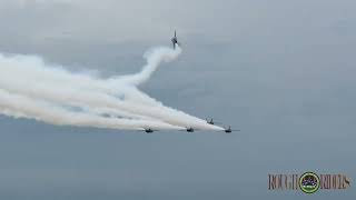 U.S Navy Blue Angels Arrive in Lake Charles LA ahead of Thunder Over Louisiana