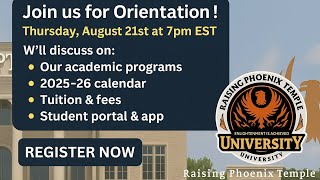 RPTU Orientation – Fall 2025 | New Programs, Calendar, Tuition & Student Portal! @TheRPTUMedia 