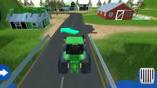 tractor gaming Ukraine tractor driving Samulatar Android Gameplay very well screenshot 2