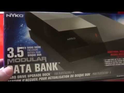 Video: PS4 Data Bank-docka Tillåter Enorm Lagring