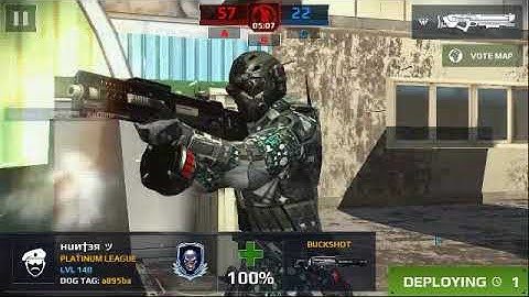 Modern Combat 5 Zone Control - Bounty Hunter Maelstrom rocks